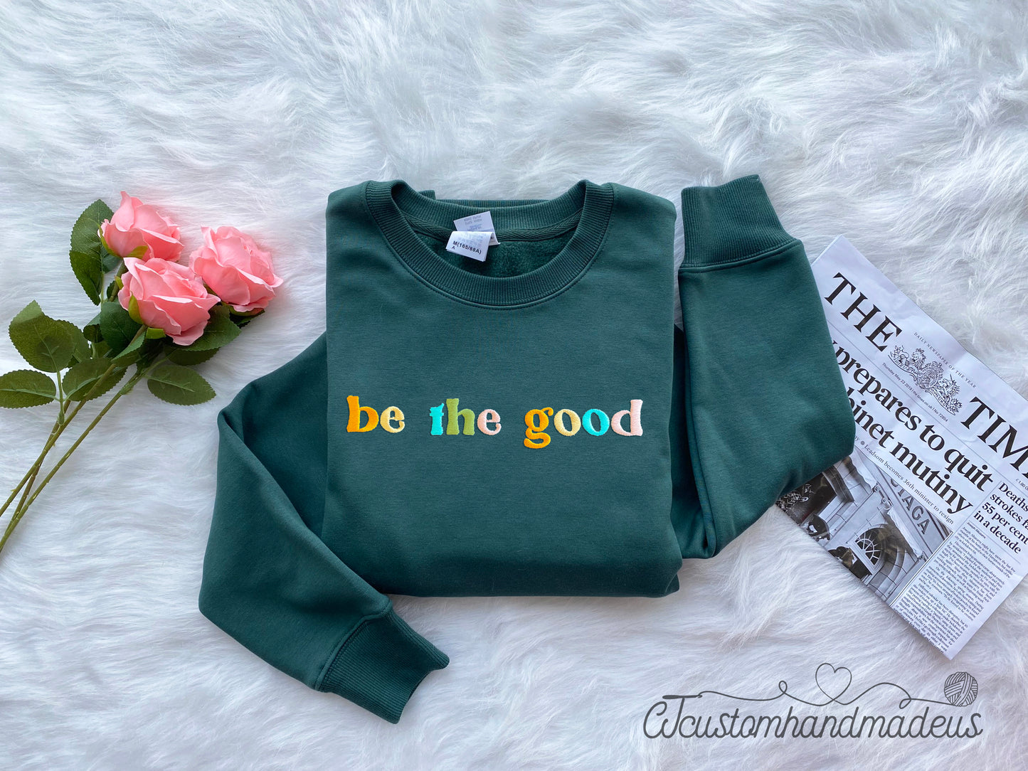 Be The Good Embroidered Sweatshirt